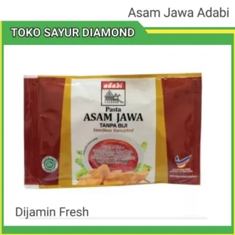 Asam Jawa Adabi tanpa biji sachet 40 gr - Diamond Palembang