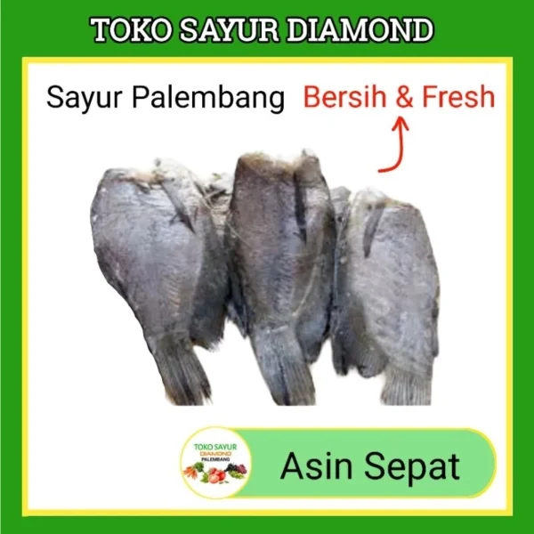 Ikan Asin Sepat Besar - Seafood Kering Palembang