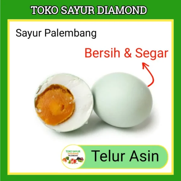 Telur Asin Per Butir Telor - Diamond Palembang