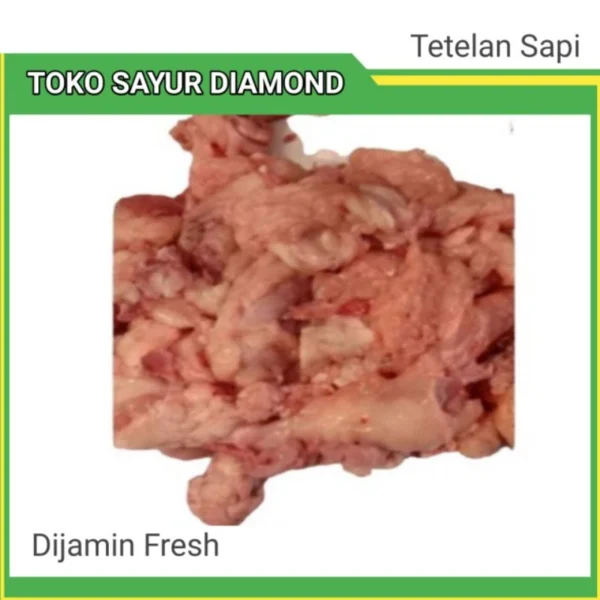 Tetelan Sapi Fresh 250 Gram