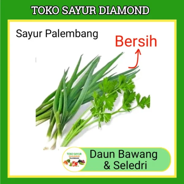 Daun Sop & Bawang 1 Ikat - Palembang