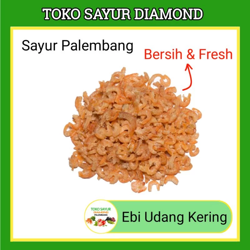 Ebi Udang Kering 100 Gram - Palembang