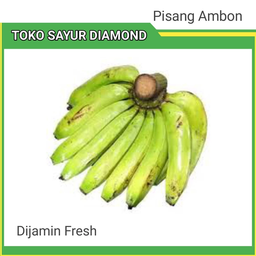 Pisang Ambon 1 Sisir - Diamond Palembang